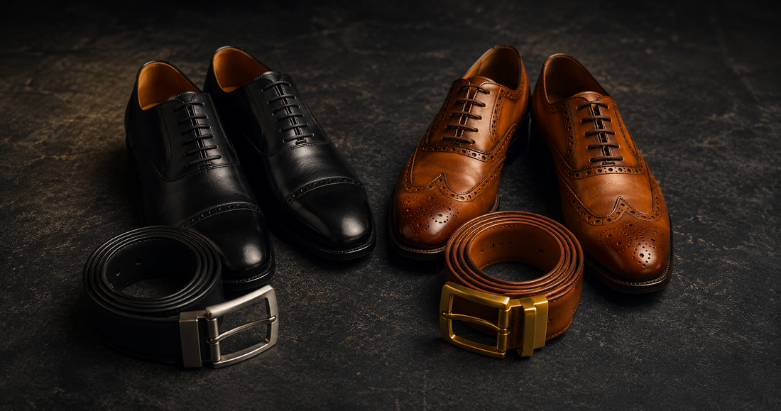 The Ultimate Belt and Shoe Pairing Guide for Indian Fashion