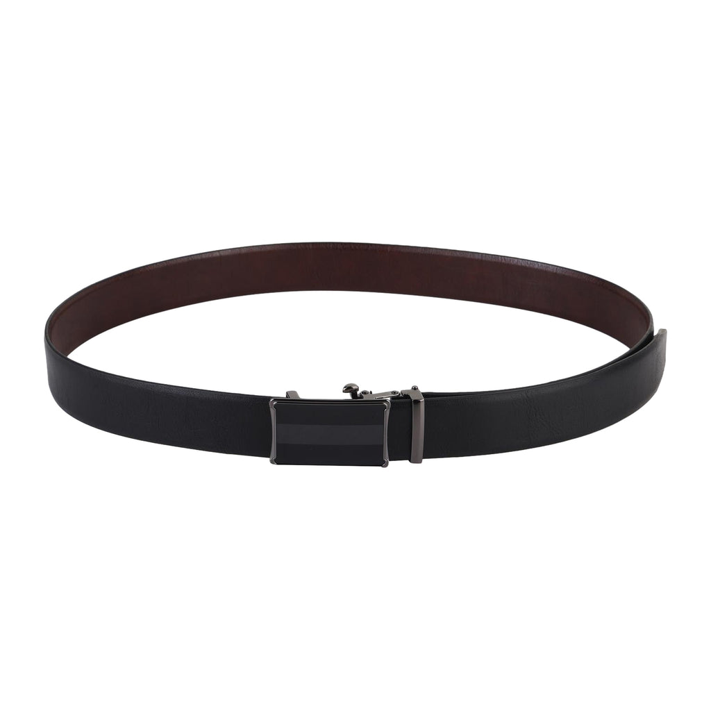 Premium Leather Reversible Waist Belt with Autolock Buckle, Style 5