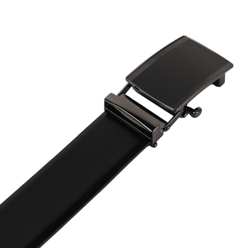Premium Italian Leather Reversible Waist Belt with Autolock Buckle, Style 3