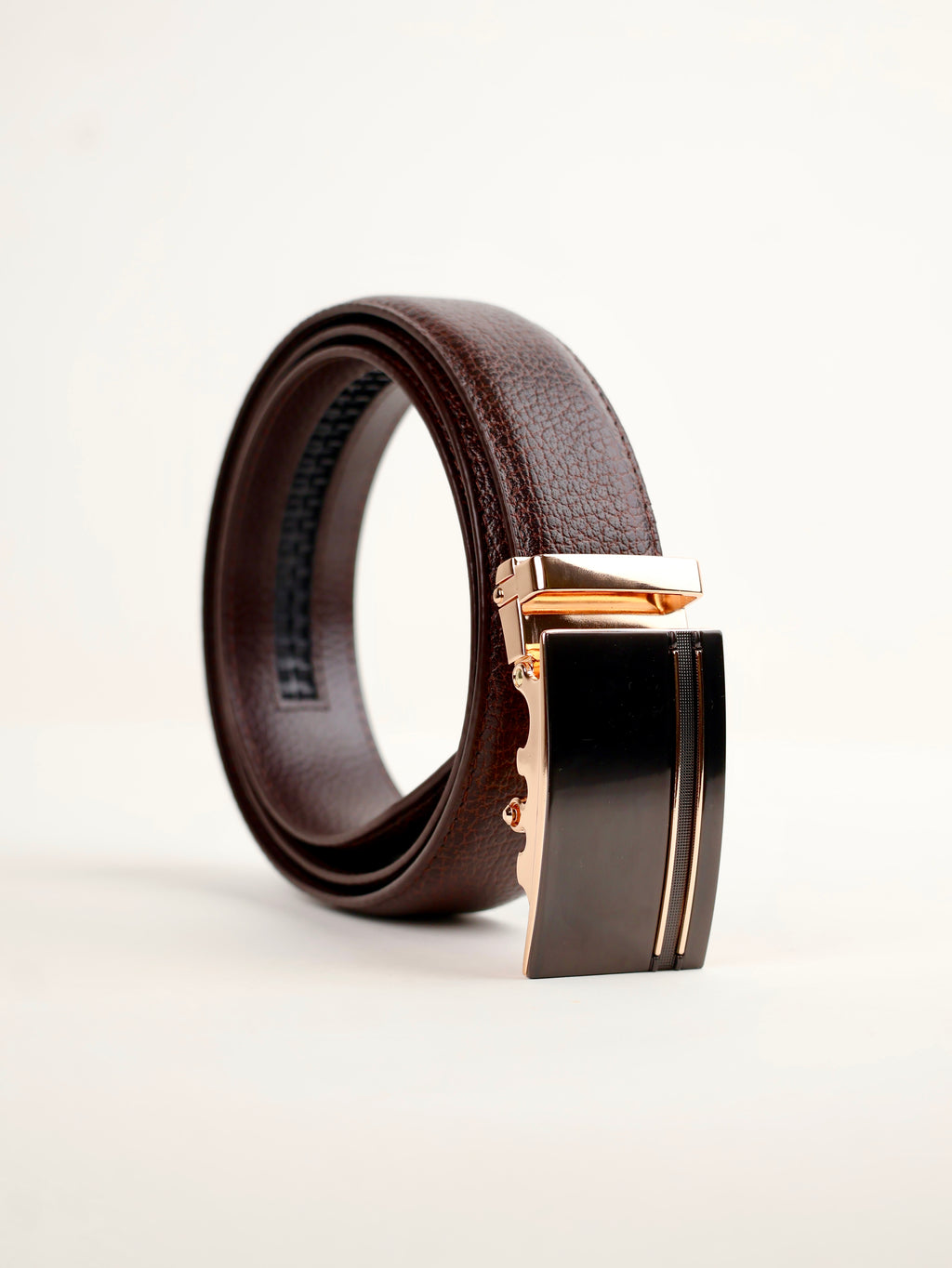 Aurum Mercer Premium Leather Ratchet Belt