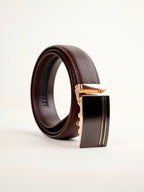 Aurum Mercer Premium Leather Ratchet Belt