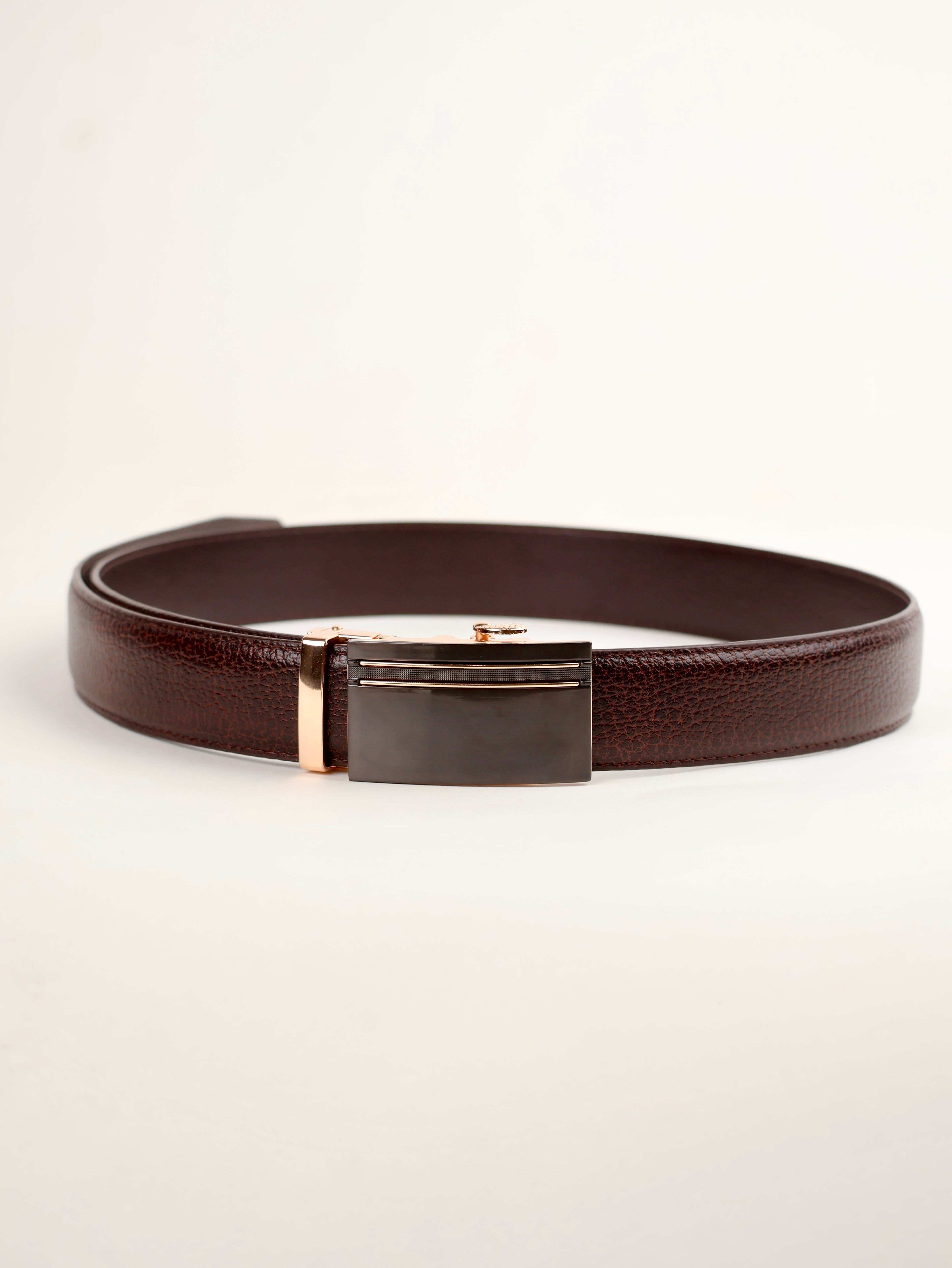 Aurum Mercer Premium Leather Ratchet Belt