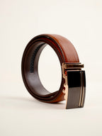 Aurum Mercer Premium Leather Ratchet Belt