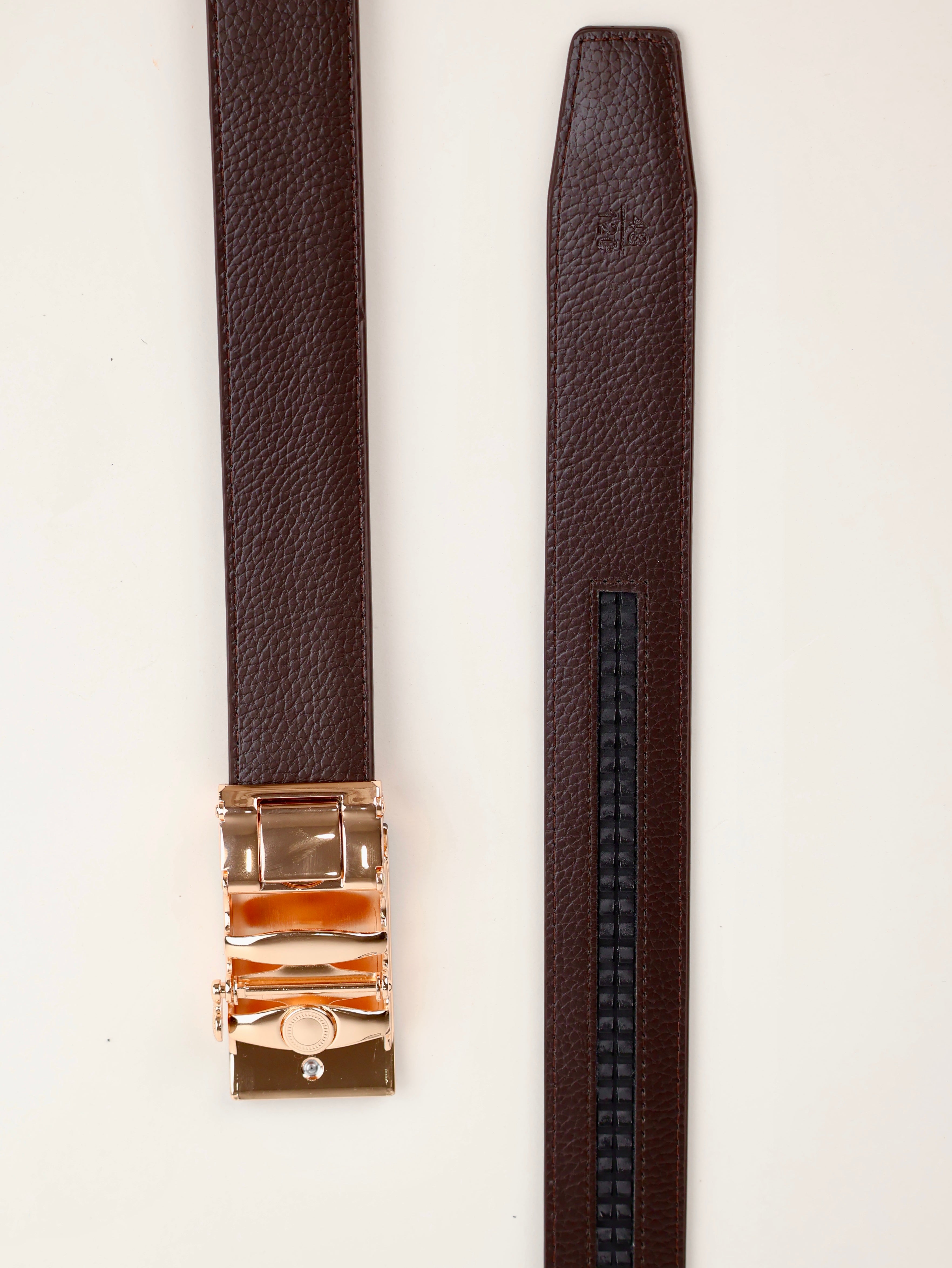 Aurum Mercer Premium Leather Ratchet Belt