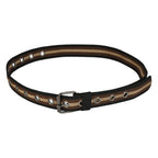 SATYA STRIPE – Unisex Woven Fabric Belt | Casual Wear | Pin Buckle | 30-38 Inches Waist Size | for Men & Women
