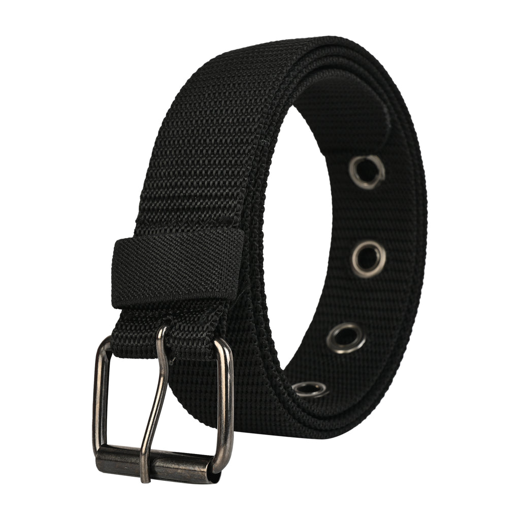 Moda Berrinche SATYA STYLE Woven Fabric Belt with Pin Buckle, Quick-Drying Vegan Material, Up to 38 Inches Waist Size, Unisex