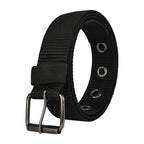 Moda Berrinche SATYA STYLE Woven Fabric Belt with Pin Buckle, Quick-Drying Vegan Material, Up to 38 Inches Waist Size, Unisex