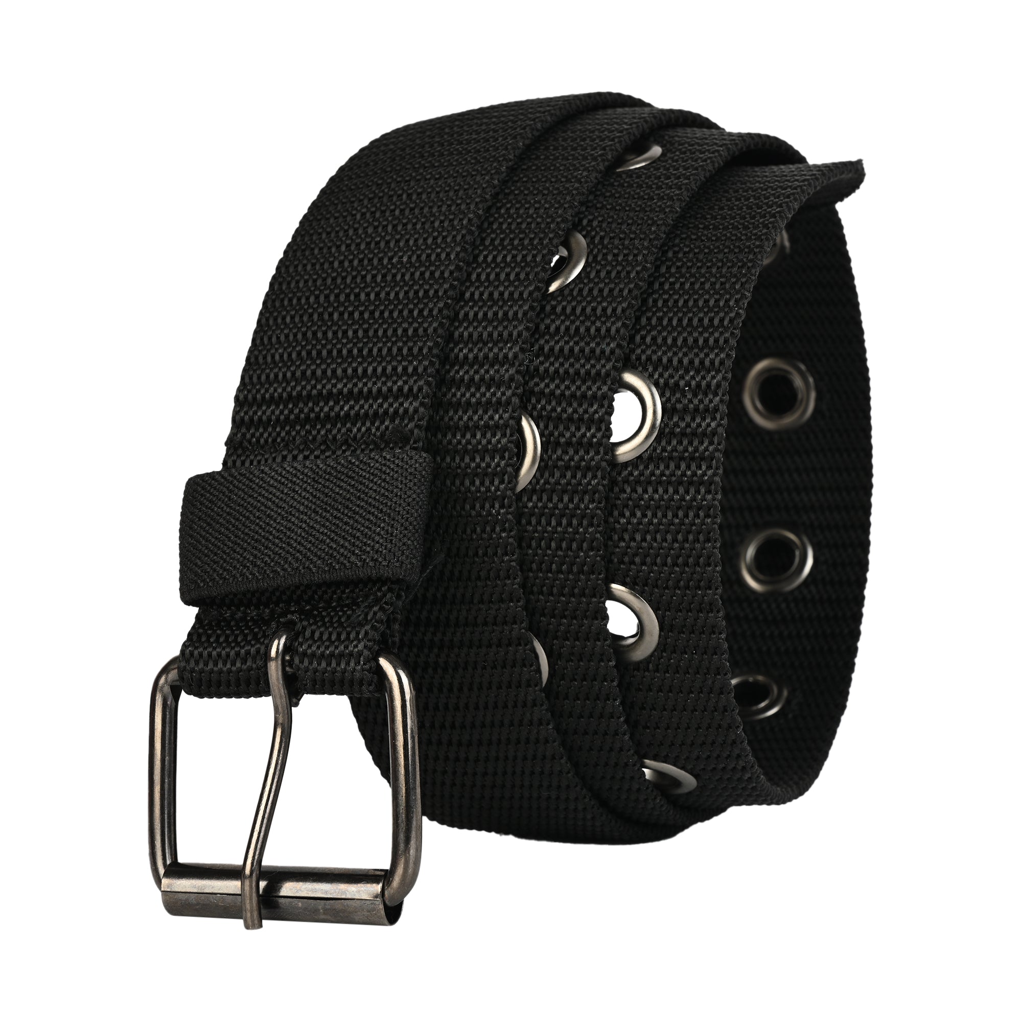 Moda Berrinche SATYA STYLE Woven Fabric Belt with Pin Buckle, Quick-Drying Vegan Material, Up to 38 Inches Waist Size, Unisex