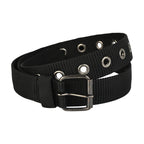 Moda Berrinche SATYA STYLE Woven Fabric Belt with Pin Buckle, Quick-Drying Vegan Material, Up to 38 Inches Waist Size, Unisex