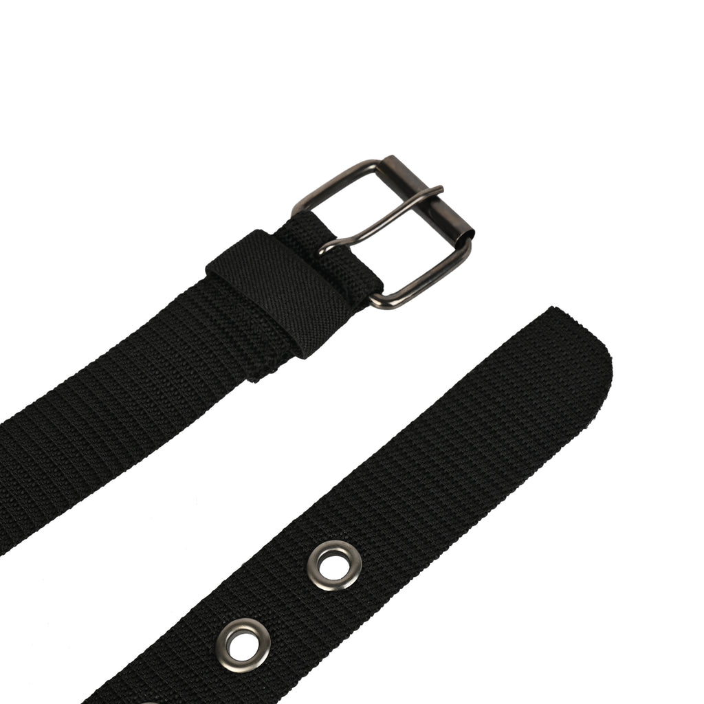 Moda Berrinche SATYA STRIPE – Unisex Woven Fabric Belt - Black