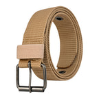 Moda Berrinche SATYA STYLE Woven Fabric Belt with Pin Buckle, Quick-Drying Vegan Material, Up to 38 Inches Waist Size, Unisex