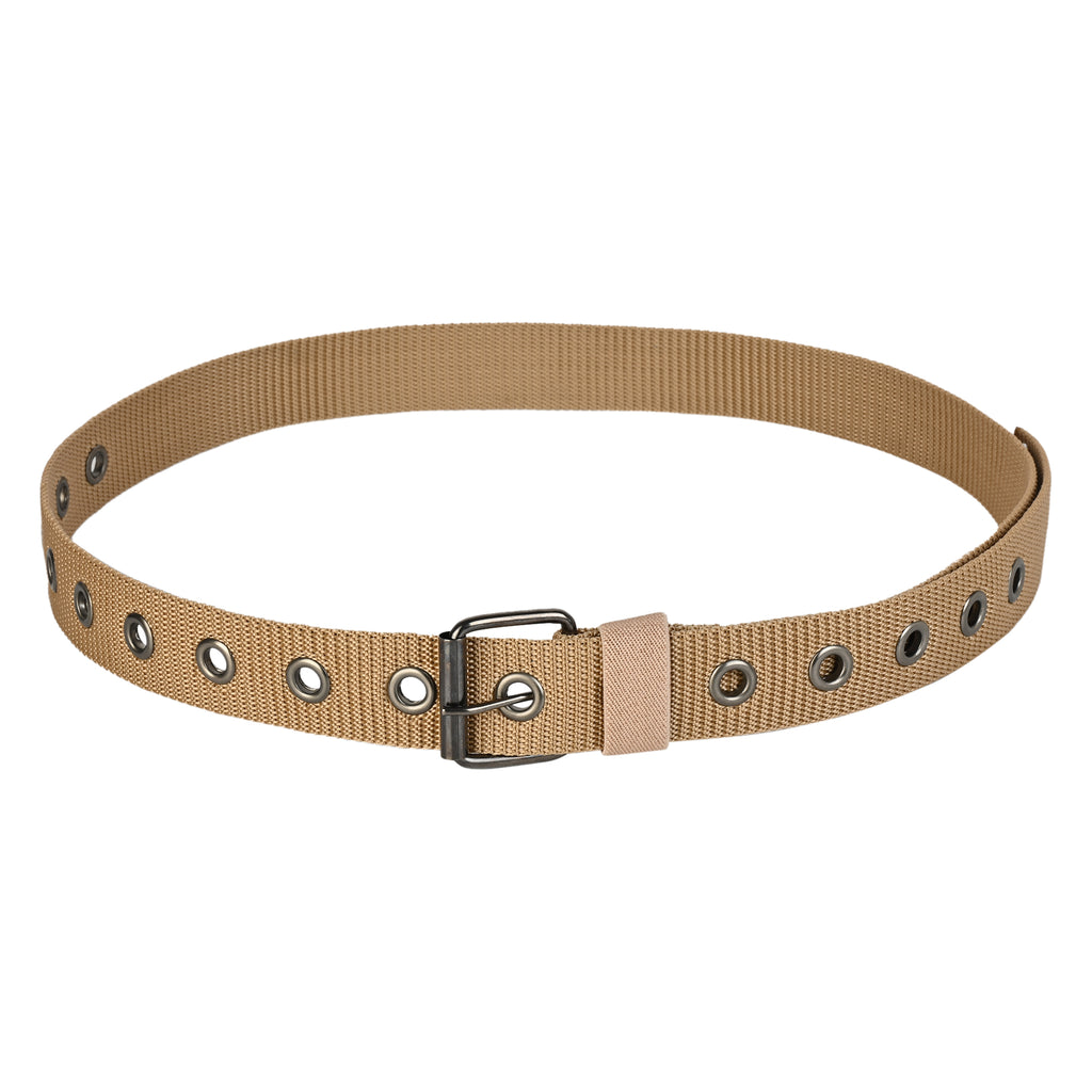 Moda Berrinche SATYA STYLE Woven Fabric Belt with Pin Buckle, Quick-Drying Vegan Material, Up to 38 Inches Waist Size, Unisex