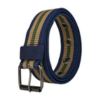SATYA STRIPE – Unisex Woven Fabric Belt | Casual Wear | Pin Buckle | 30-38 Inches Waist Size | for Men & Women