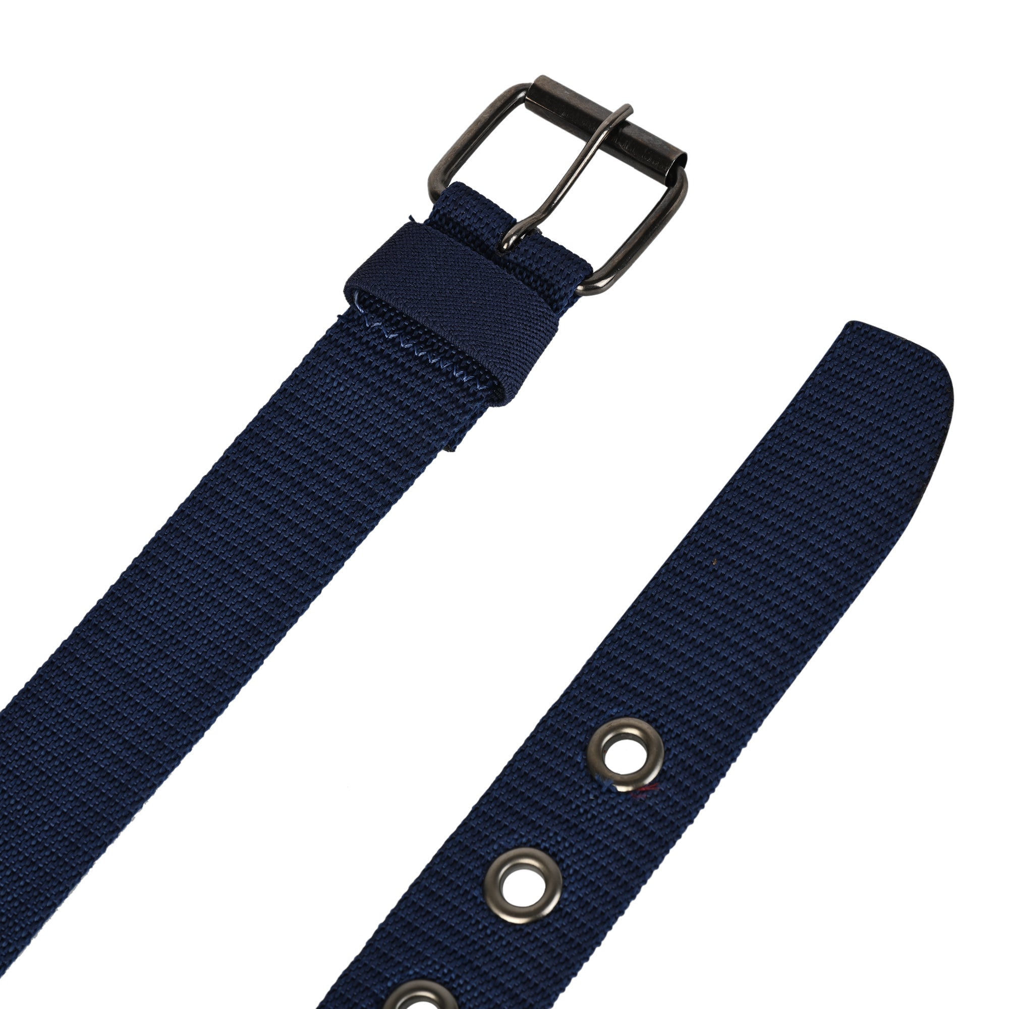 Moda Berrinche SATYA STRIPE – Unisex Woven Fabric Belt - Blue