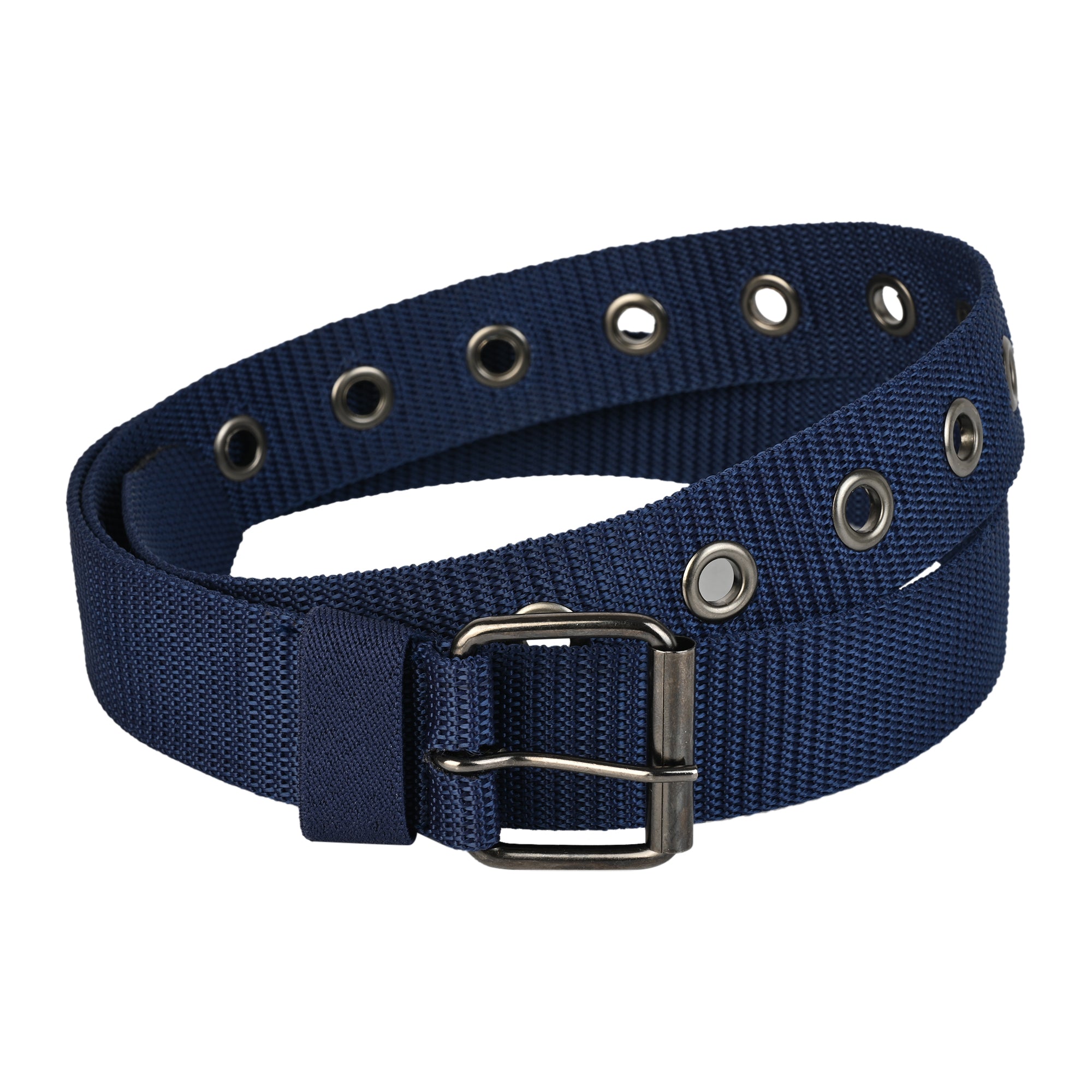 Moda Berrinche SATYA STRIPE – Unisex Woven Fabric Belt - Blue