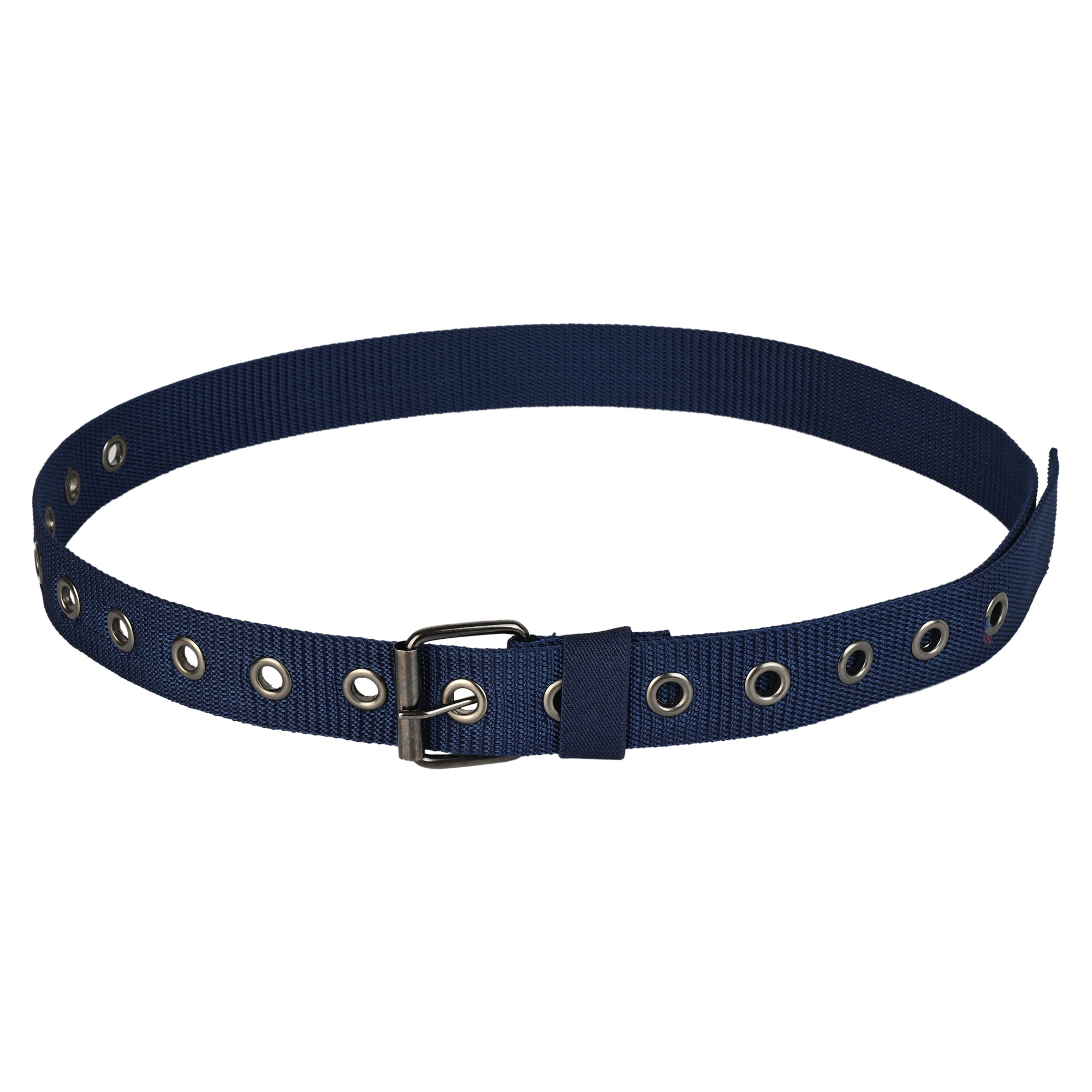 Moda Berrinche SATYA STRIPE – Unisex Woven Fabric Belt - Blue