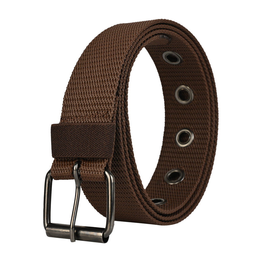 Moda Berrinche SATYA STYLE Woven Fabric Belt with Pin Buckle, Quick-Drying Vegan Material, Up to 38 Inches Waist Size, Unisex