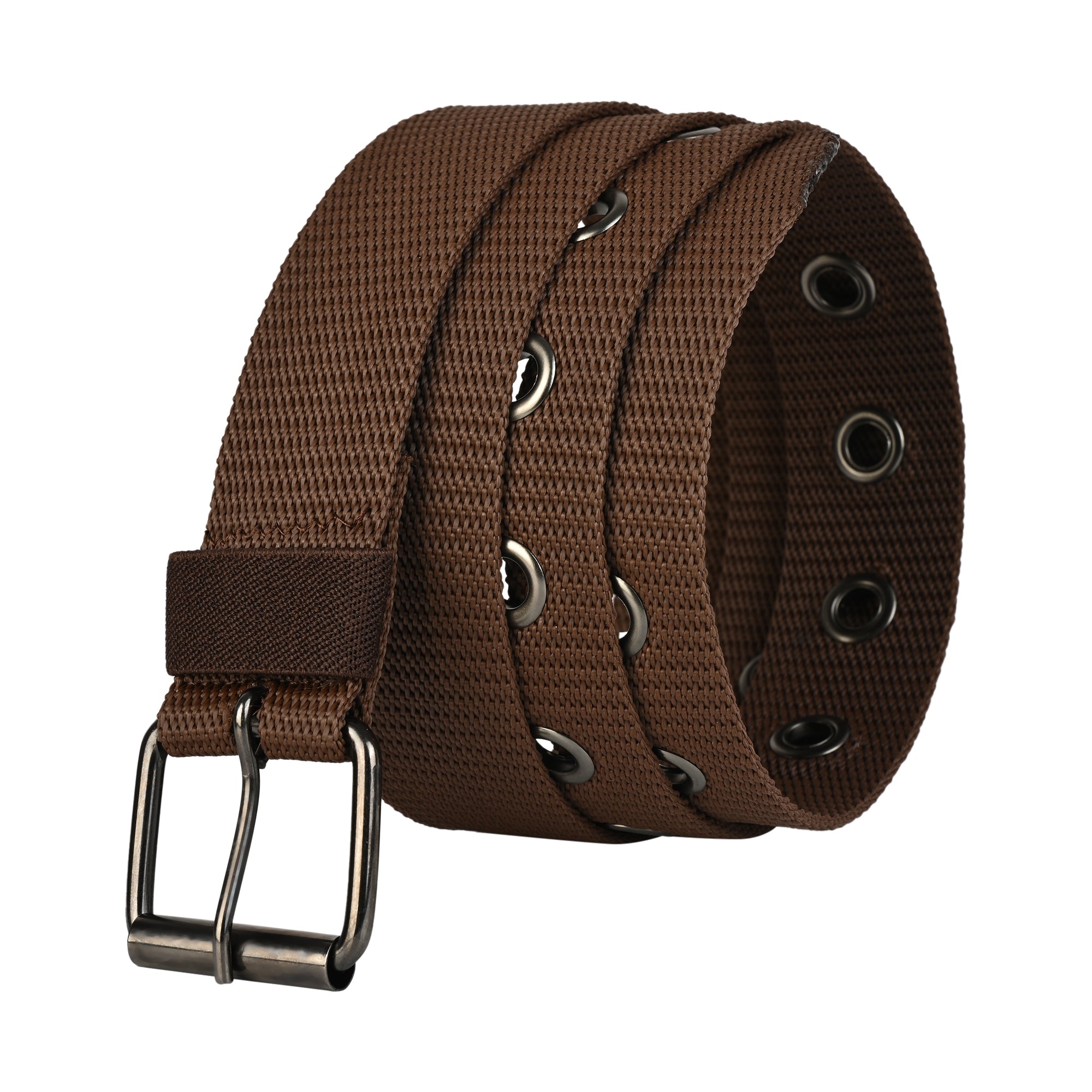 Moda Berrinche SATYA STYLE Woven Fabric Belt with Pin Buckle, Quick-Drying Vegan Material, Up to 38 Inches Waist Size, Unisex