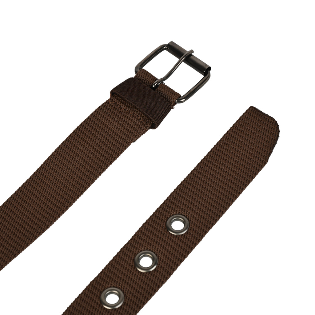 Moda Berrinche SATYA STRIPE – Unisex Woven Fabric Belt - BROWN