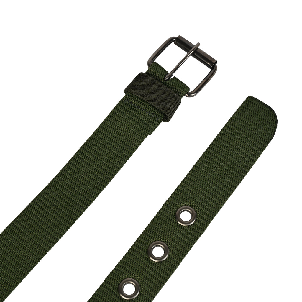 Moda Berrinche SATYA STYLE Woven Fabric Belt with Pin Buckle, Quick-Drying Vegan Material, Up to 38 Inches Waist Size, Unisex