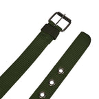 Moda Berrinche SATYA STYLE Woven Fabric Belt with Pin Buckle, Quick-Drying Vegan Material, Up to 38 Inches Waist Size, Unisex
