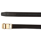 Moda B Aurum Arlune | Premium Leather Ratchet Buckal Waist Belt | 32-39 Inches Waist Size | Genuine Leather | For Men | Aurum Collection