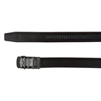 Moda B Monarch Sterling Slate | Premium Genuine Leather Ratchet Buckal Waist Belt | 32-39 Inches Waist Size | Genuine Leather | For Men | Monarch Collection