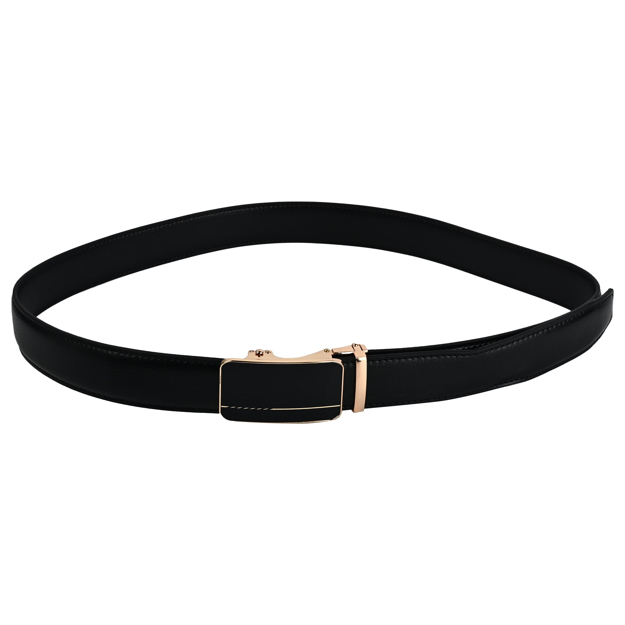 Moda B Aurum Arlune | Premium Leather Ratchet Buckal Waist Belt | 32-39 Inches Waist Size | Genuine Leather | For Men | Aurum Collection