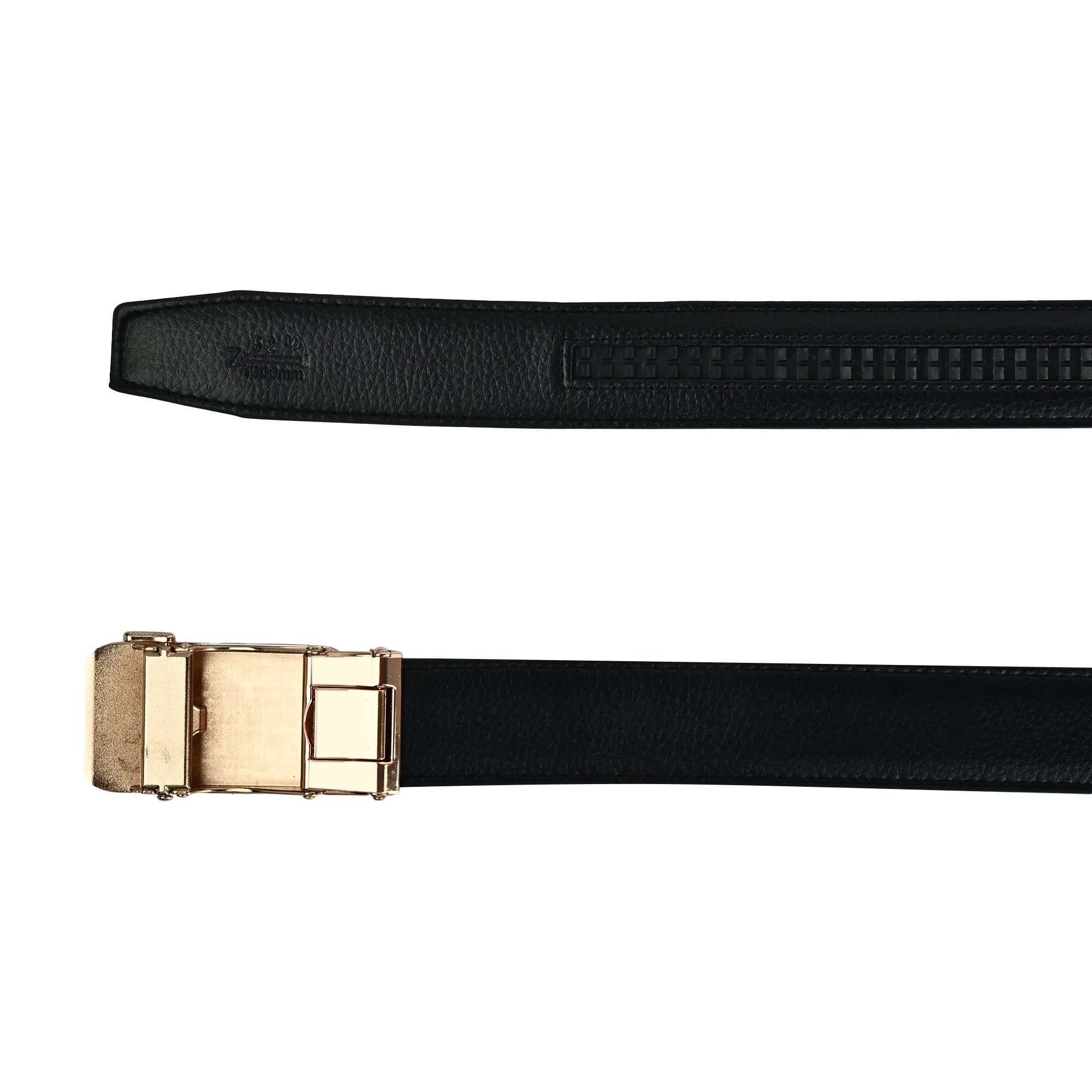 Moda B Aurum Cadence | Premium Leather Ratchet Buckal Waist Belt | 32-39 Inches Waist Size | Genuine Leather | For Men | Aurum Collection