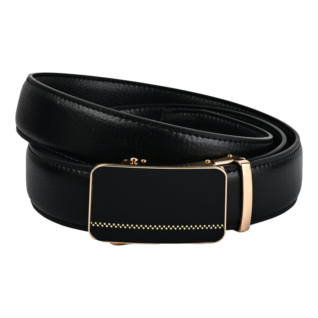 Moda B Aurum Reverie | Premium Leather Ratchet Buckal Waist Belt | 32-39 Inches Waist Size | Genuine Leather | For Men | Aurum Collection
