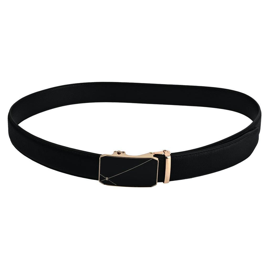 Moda B Aurum Mirage | Premium Leather Ratchet Buckal Waist Belt | 32-39 Inches Waist Size | Genuine Leather | For Men | Aurum Collection