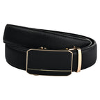 Moda B Aurum Cadence | Premium Leather Ratchet Buckal Waist Belt | 32-39 Inches Waist Size | Genuine Leather | For Men | Aurum Collection