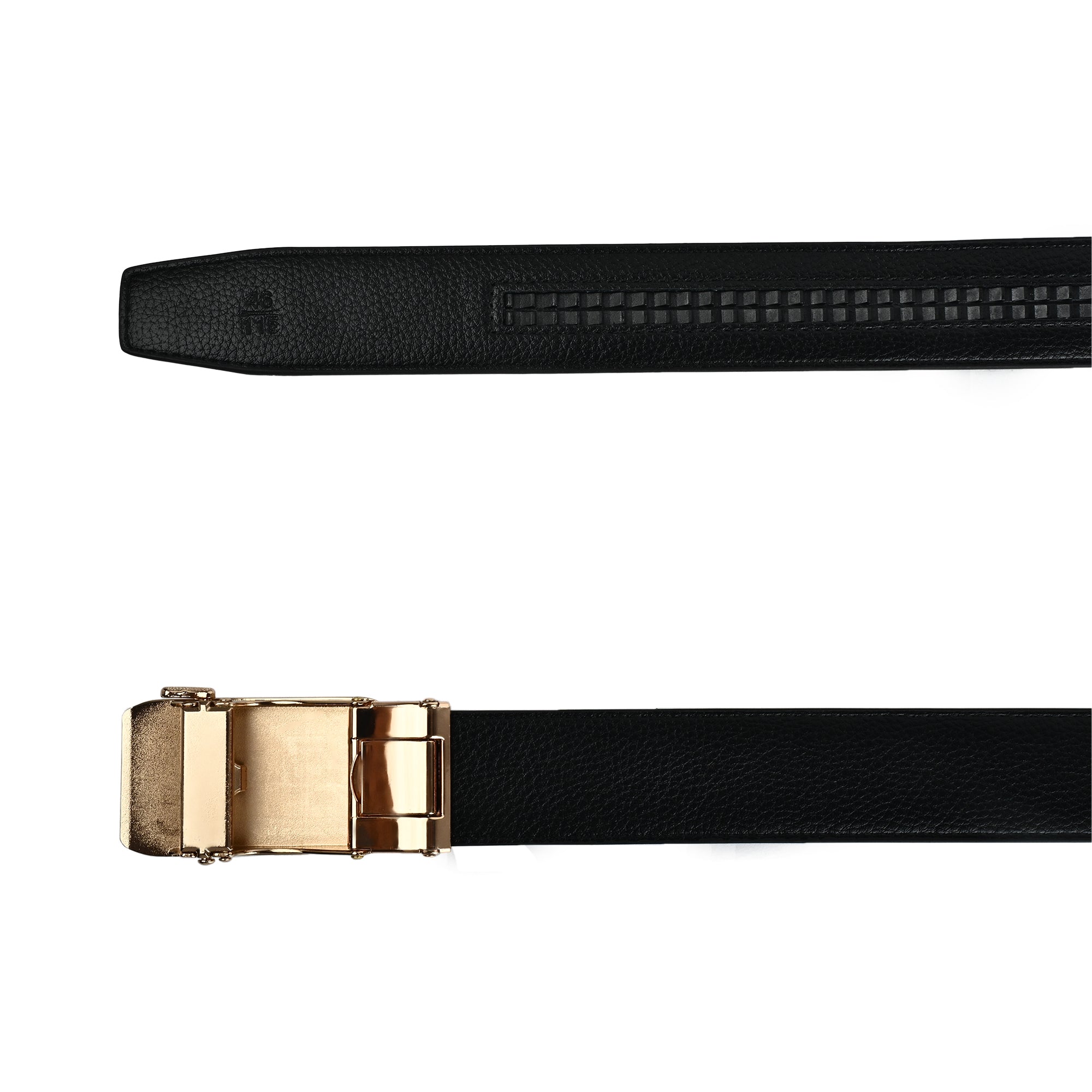 Moda B Aurum Arlune | Premium Leather Ratchet Buckal Waist Belt | 32-39 Inches Waist Size | Genuine Leather | For Men | Aurum Collection