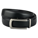 Moda B Monarch Sterling Slate | Premium Genuine Leather Ratchet Buckal Waist Belt | 32-39 Inches Waist Size | Genuine Leather | For Men | Monarch Collection