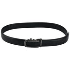 Moda B Monarch Noir Eclipse | Premium Leather Ratchet Buckal Waist Belt | 32-39 Inches Waist Size | Genuine Leather | For Men | Monarch Collection