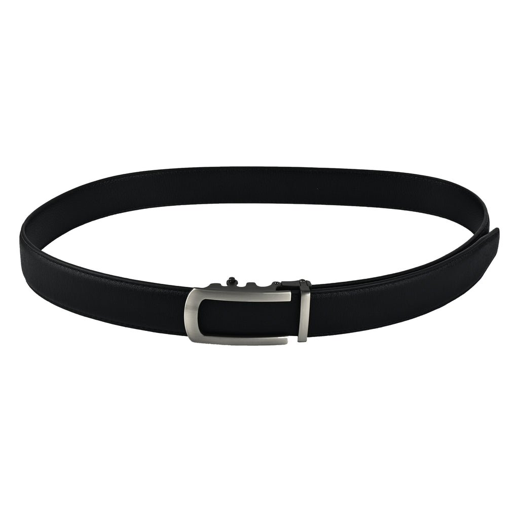 Moda B Monarch Sterling Slate | Premium Genuine Leather Ratchet Buckal Waist Belt | 32-39 Inches Waist Size | Genuine Leather | For Men | Monarch Collection