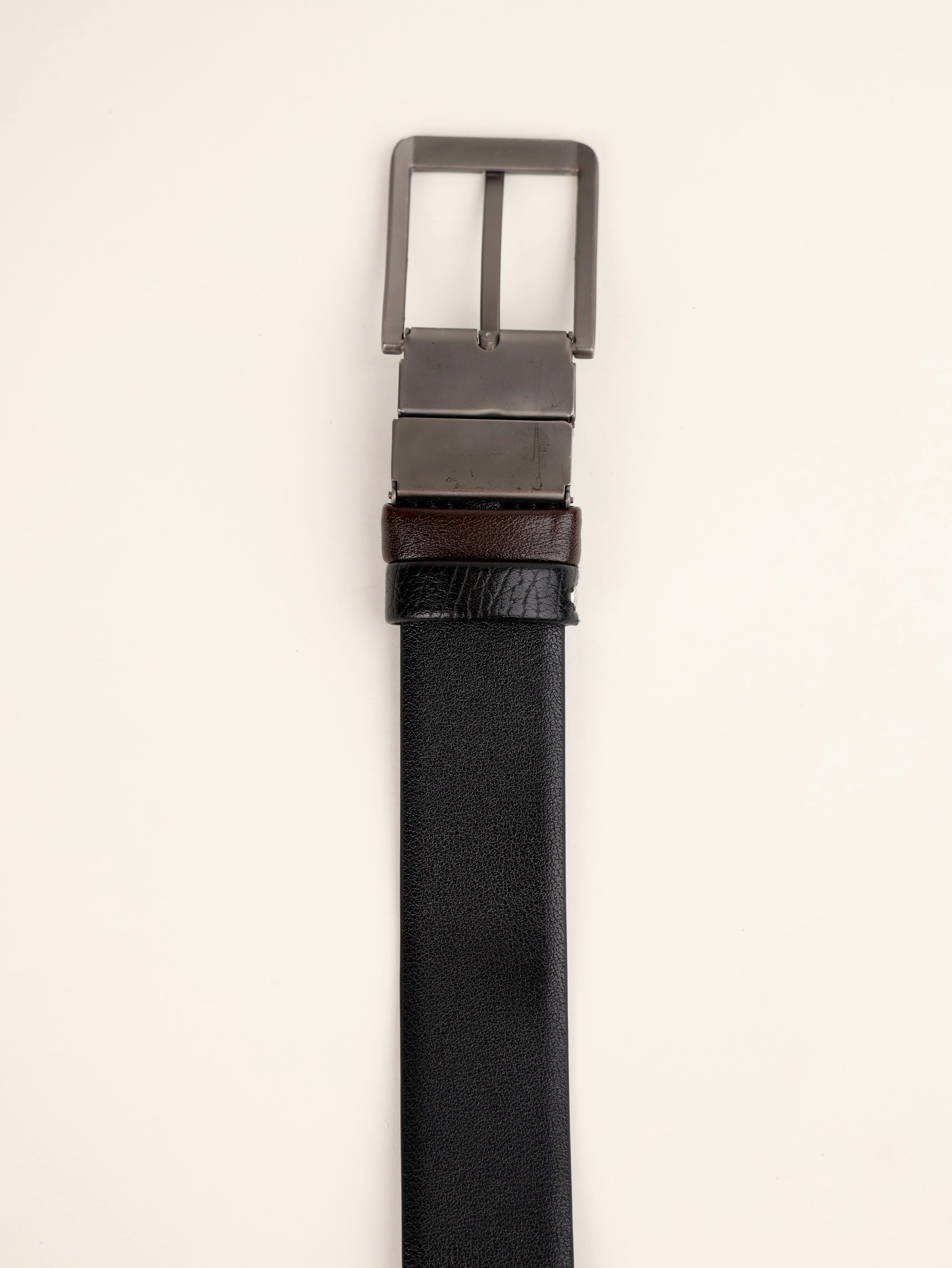 Milano Reversible Italian Premium Leather Belt, Pin Buckle, Reversible