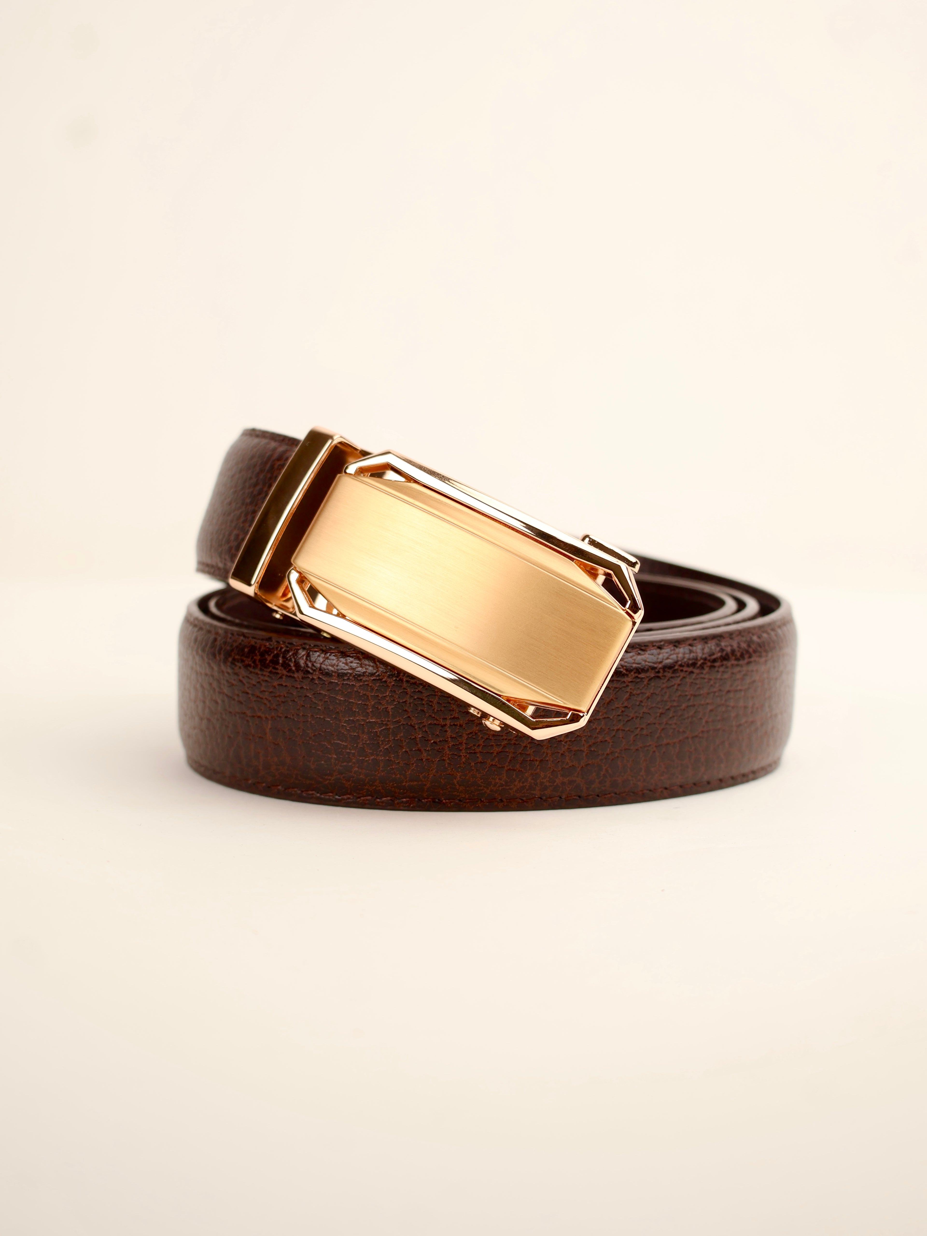 Monarch Gilded Crest The Luxury Leather Ratchet Belt