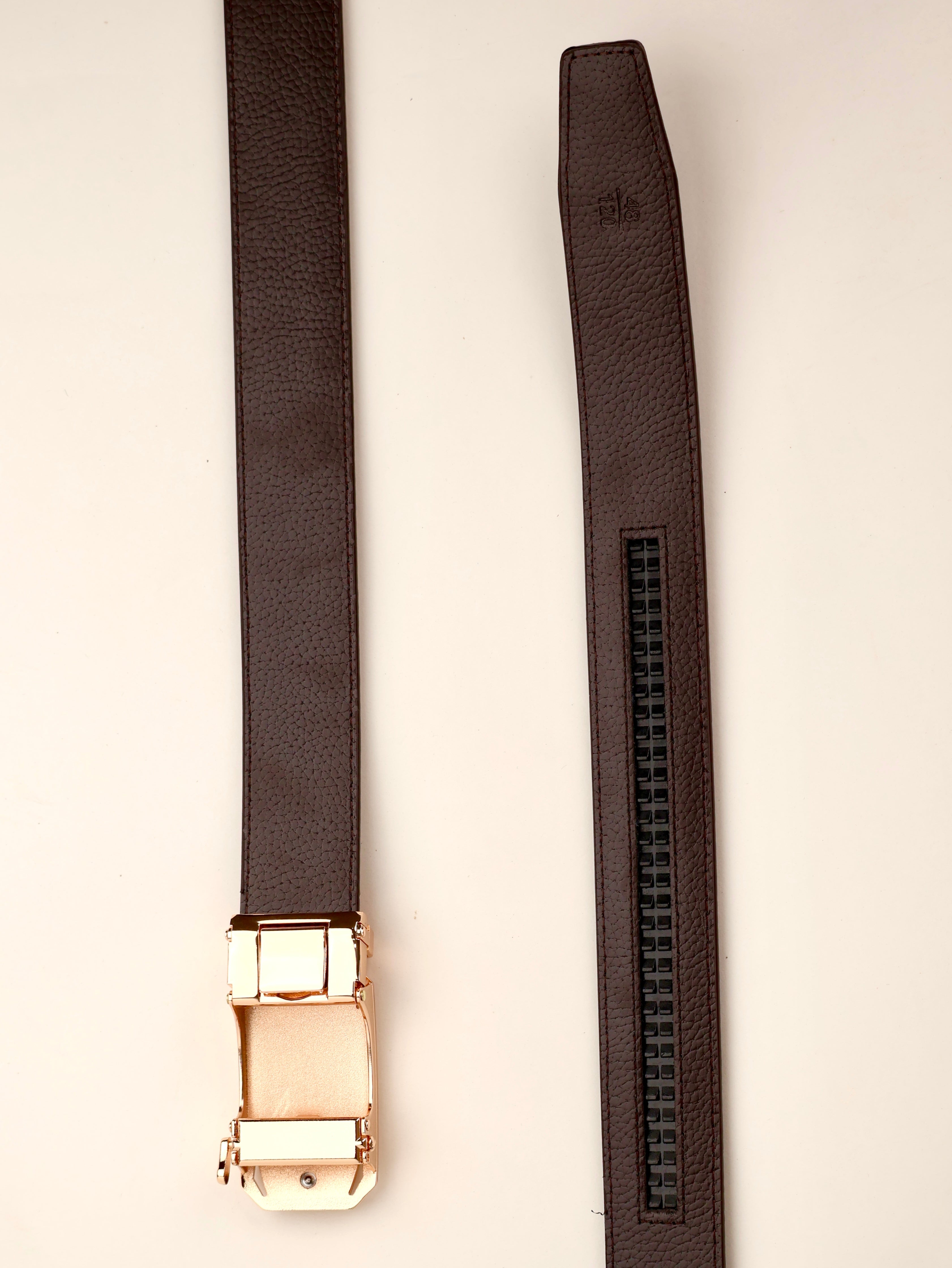 Monarch Gilded Crest The Luxury Leather Ratchet Belt