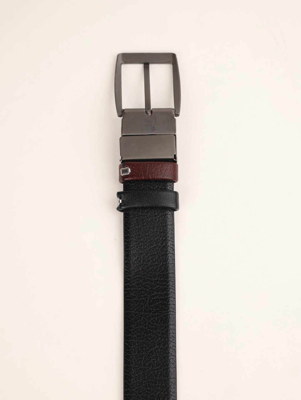 Torino Reversible Textured Premium Leather Belt, Pin Buckle